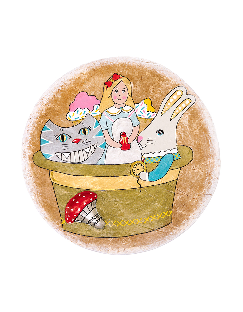 A fairy tale in a handmade box "Alice in Wonderland"