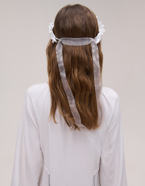 Wax wreath "Floral"