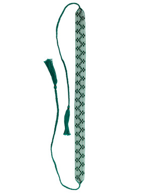 Choker necklace "Green Path"