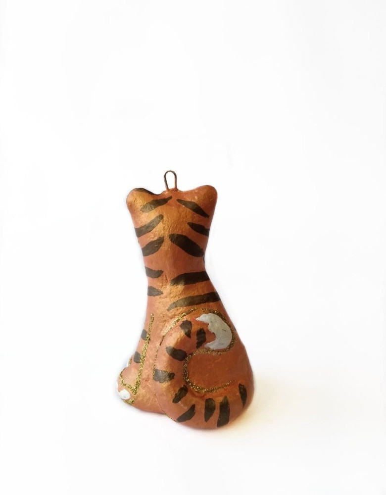 The symbol of the year 2022 the sculptural Tiger
