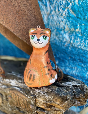 The symbol of the year 2022 the sculptural Tiger