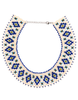 Silyanka beaded light blue