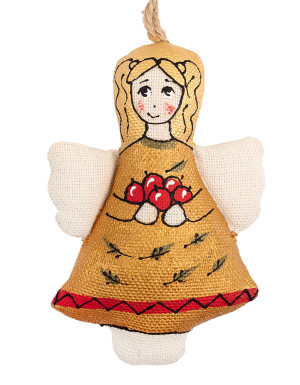 Angel with apples