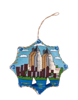  Souvenir vanilla star "Dnipro "Towers""