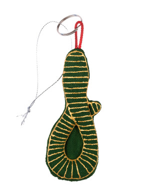 Keychain "Golden Snake"