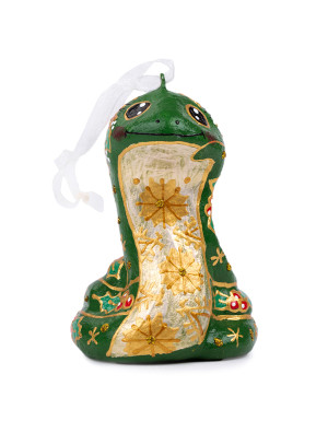 Sculptural Souvenir "Flowered Snake"