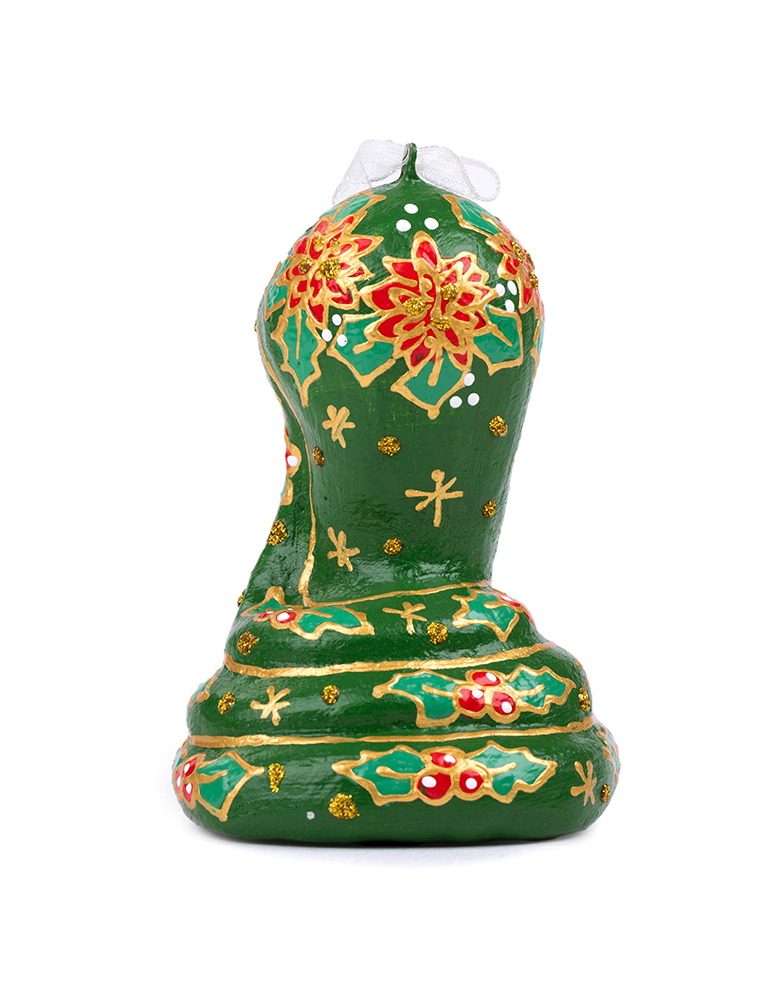 Sculptural Souvenir "Flowered Snake"
