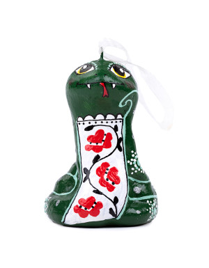Sculptural Souvenir "Snake in an Embroidered Shirt"