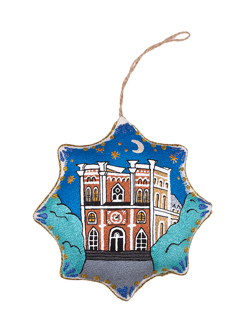Vanilla star souvenir "St. Anthony's Church, Rivne"