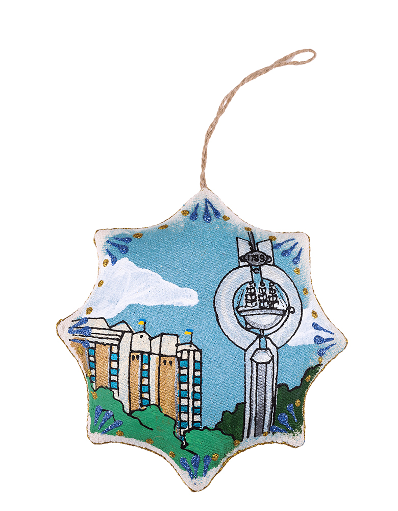 Vanilla star souvenir "Mykolaiv"