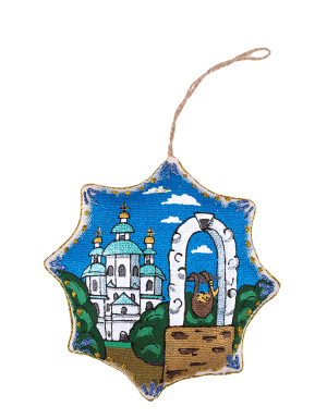  Souvenir vanilla star "city of Sumy"
