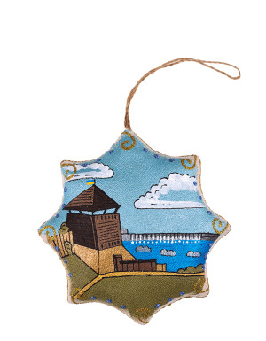Souvenir vanilla star "Zaporizka Sich"