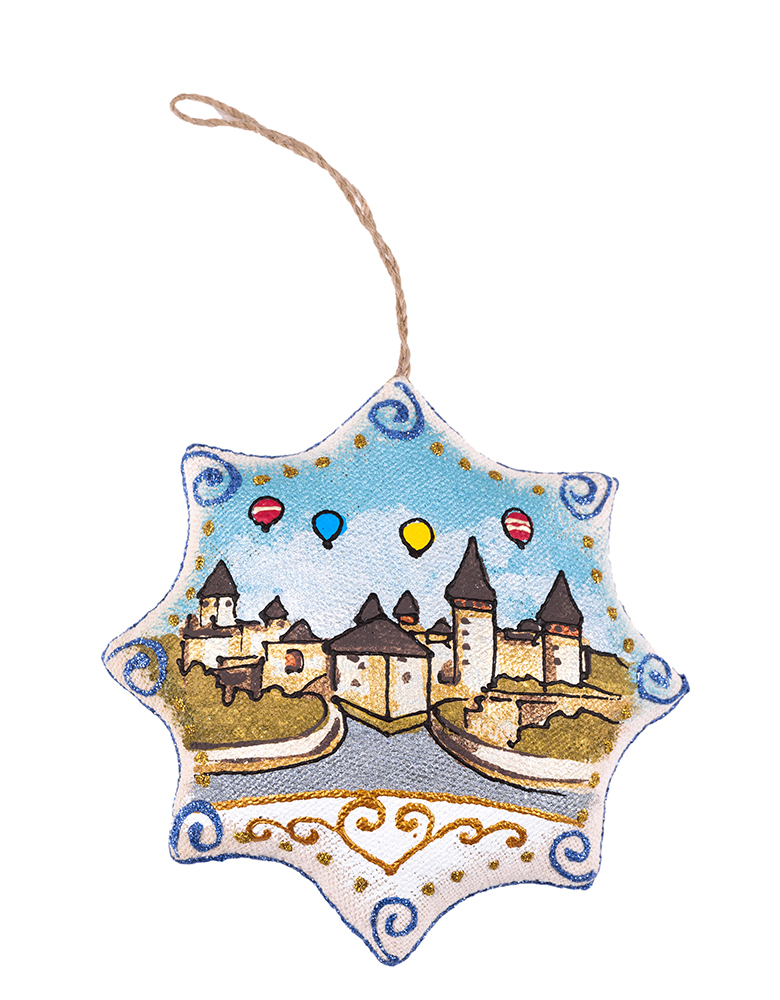 Kamianets-Podilskyi vanilla star souvenir