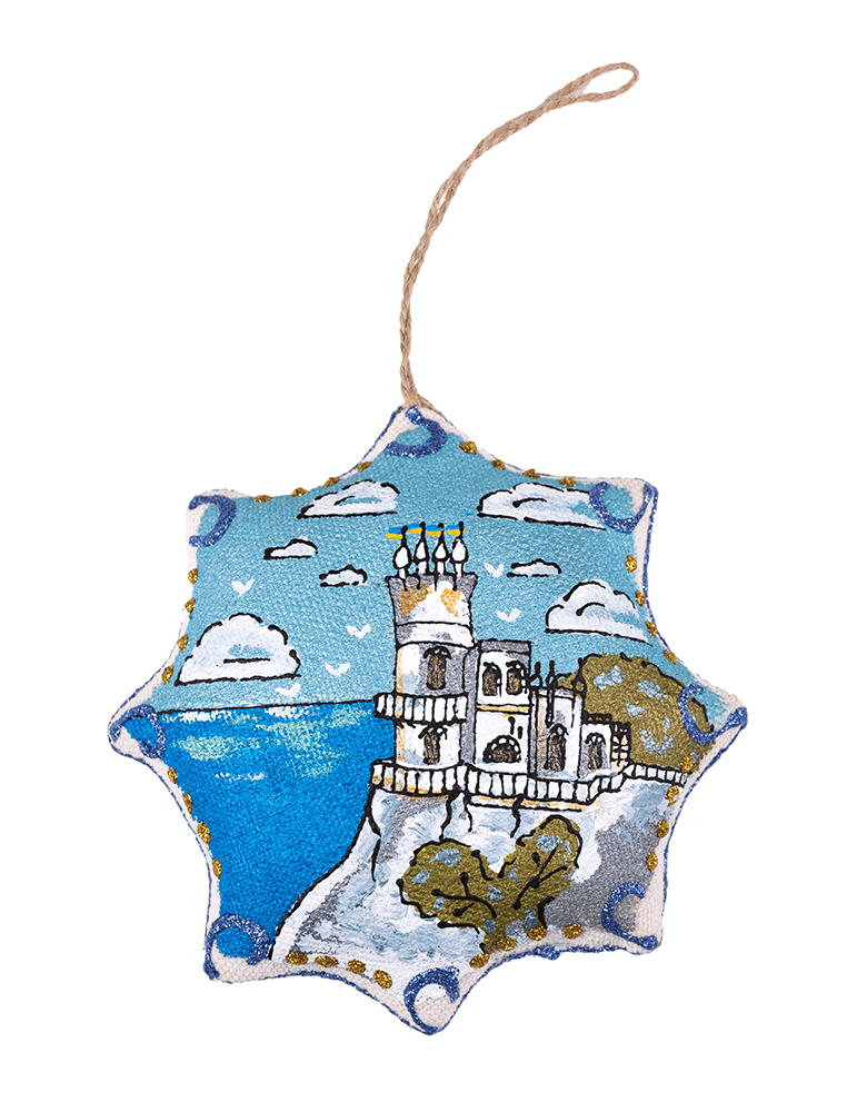  Vanilla star souvenir "Swallow's Nest in Crimea"
