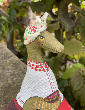 Textile Souvenir "Olenka the Snake"