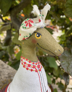 Textile Souvenir "Olenka the Snake"
