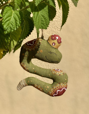 Textile Souvenir "Prince Snake"