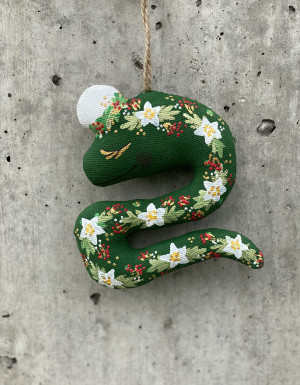 Textile Souvenir "Princess Snake"