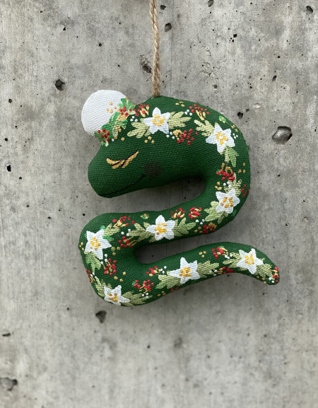 Textile Souvenir "Princess Snake"