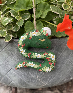 Textile Souvenir "Princess Snake"