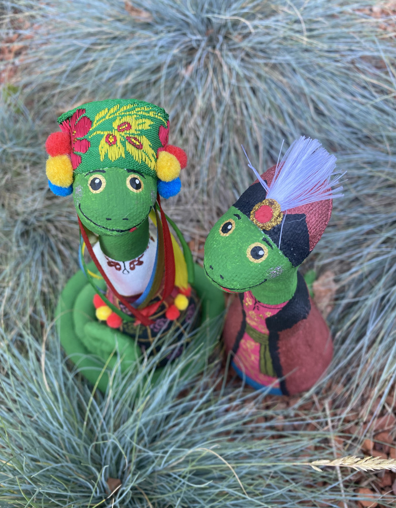 Set of Textile Souvenirs "Hetman Snake Collection"