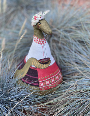 Textile Souvenir "Olenka the Snake"