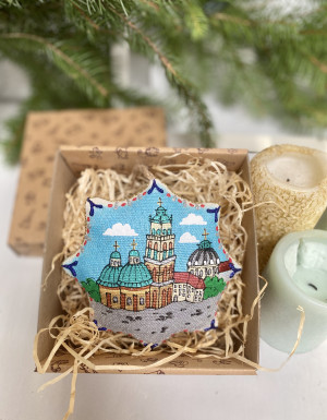 Souvenir vanilla star "Kornyakta Tower" Lviv