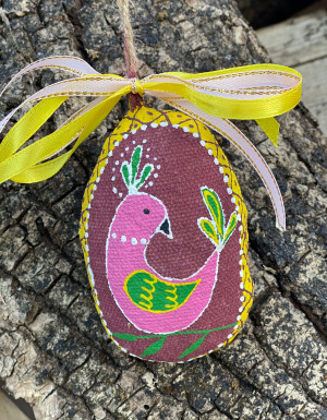 Small Claret Easter Egg