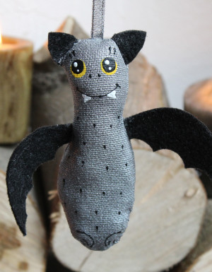 Textile souvenir "Bat"