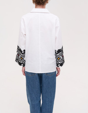 Women’s Vyshyvanka with Hand Embroidery “Geometric”