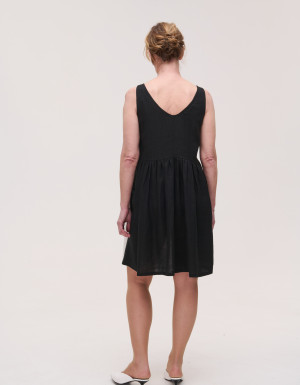 Linen Dress with Hand Embroidery “Berehynia”