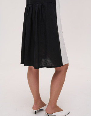 Linen Dress with Hand Embroidery “Berehynia”