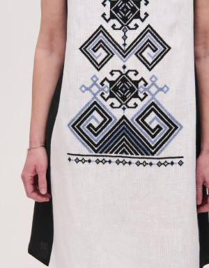 Linen Dress with Hand Embroidery “Berehynia”
