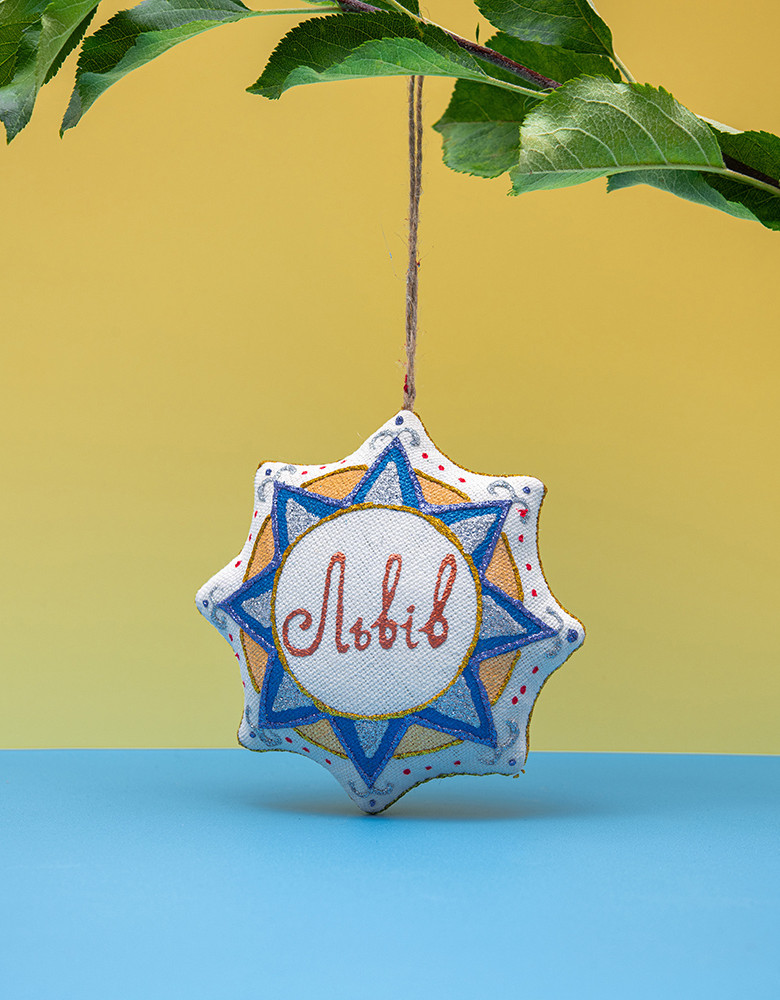 Souvenir vanilla star "Kornyakta Tower" Lviv