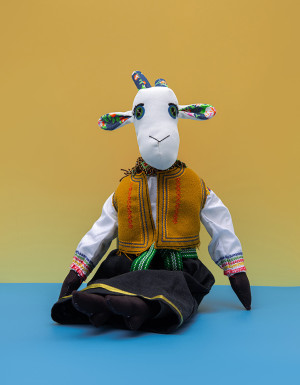 Goat in Lemkos suit