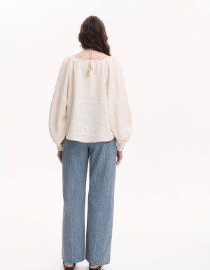 Basic Women’s Beige Shirt