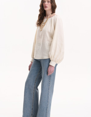 Basic Women’s Beige Shirt