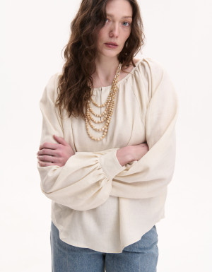 Basic Women’s Beige Shirt