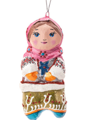Girl in a Pink Kerchief