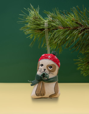 Vanilla souvenir "Dog with a scarf"