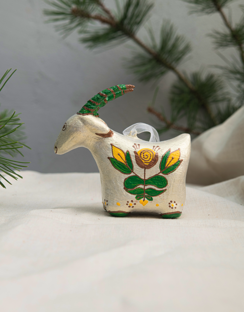 Sculptural Souvenir "Billy Goat from Kosiv"