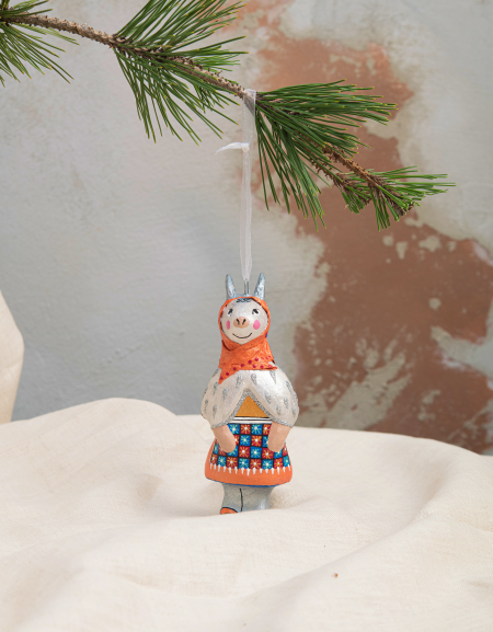 Character of the nativity scene "Goat"