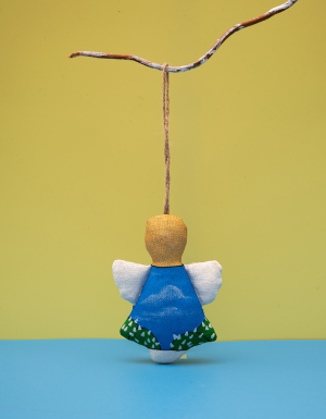 Handmade souvenir angel "The Sophia Cathedral" 