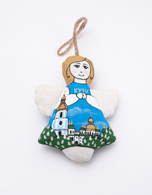 Handmade souvenir angel "The Sophia Cathedral" 