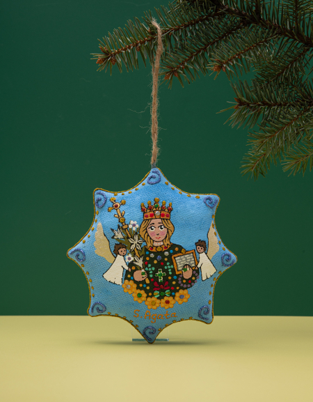 Vanilla-Scented Star Souvenir "Saint Agatha"