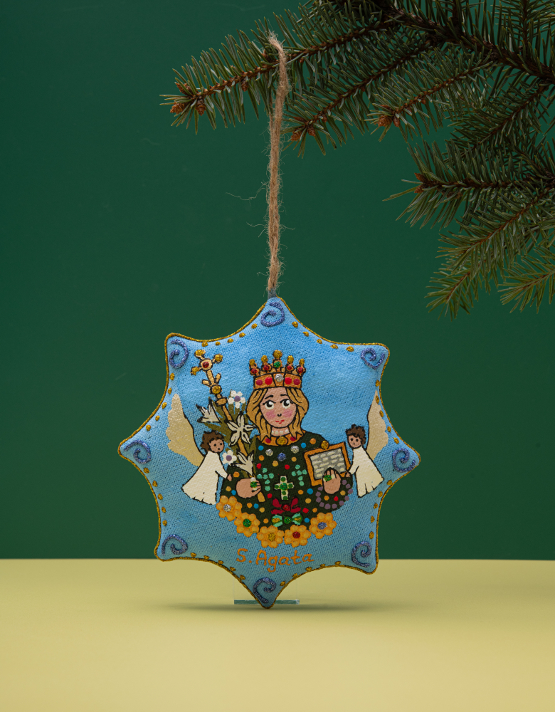 Vanilla-Scented Star Souvenir "Saint Agatha"