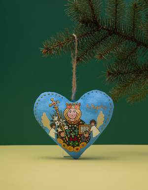 Vanilla-Scented Heart "Saint Agatha"