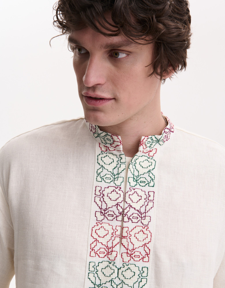 Handmade Men’s Vyshyvanka “Pokusinski”