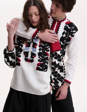 Couple Set of Vyshyvankas “Borshchiv Ceremonial”