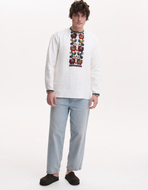 Handmade Men’s Vyshyvanka “Mallows”